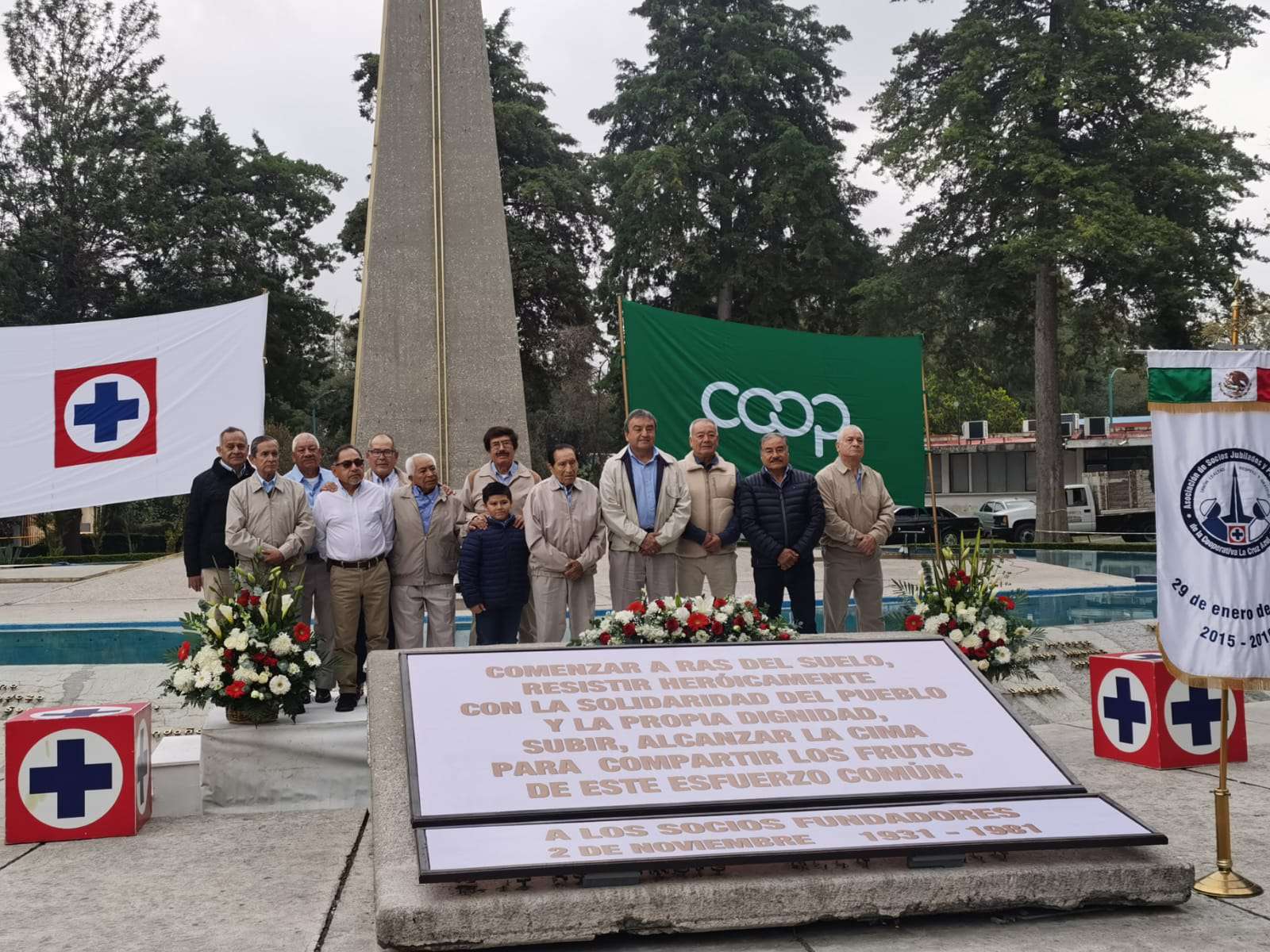 Cooperativistas de Tula celebran el 93 aniversario de La Cruz Azul