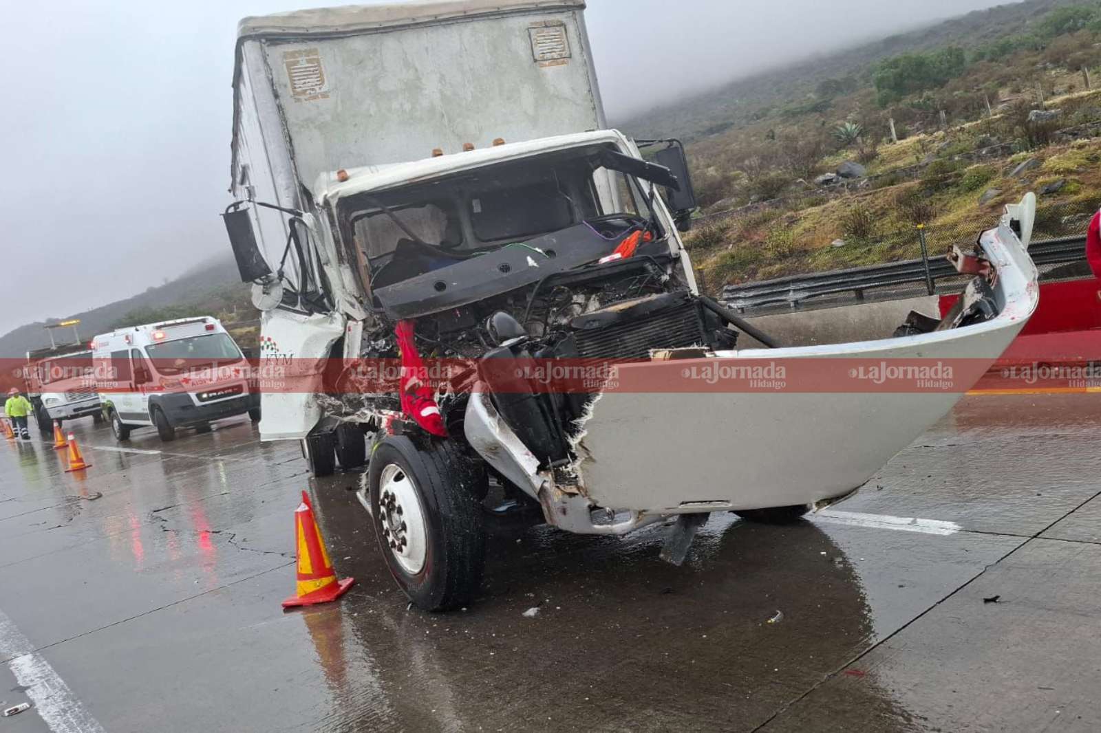 Accidente en la autopista Arco Norte genera caos vial