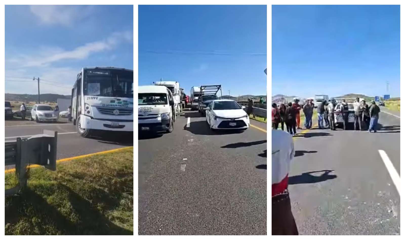 Bloqueo carretera México-Tuxpan: ¿qué piden los manifestantes?