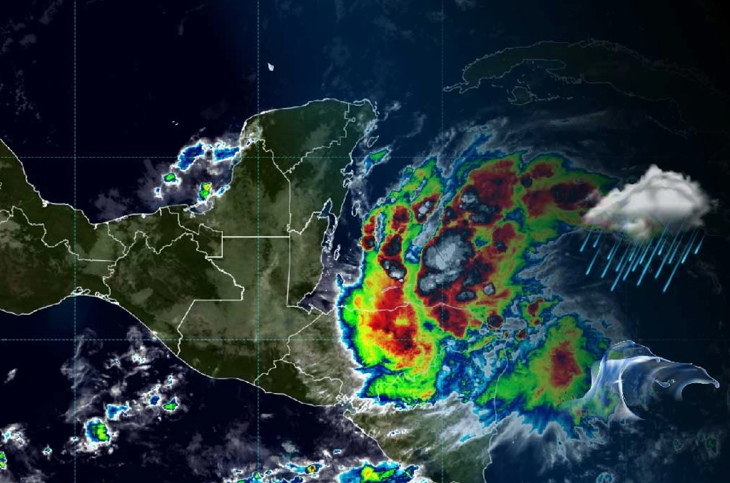 Depresión tropical se intensifica a tormenta ‘Sara’