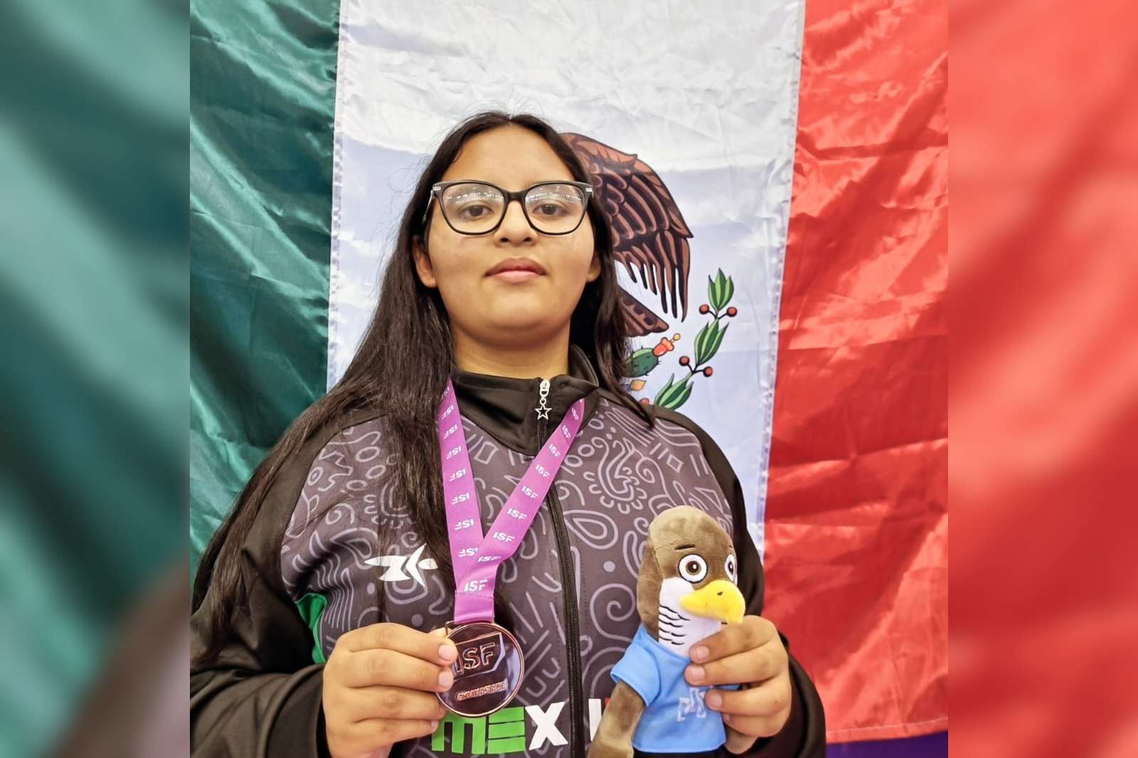 ¡Orgullo hidalguense! Lidia Victoria triunfa en Taekwondo en la Gimnasiada Mundial 2024