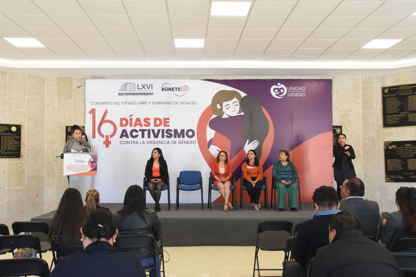 Dan conferencia sobre la Prevención y atención de violencia política en contra de las mujeres