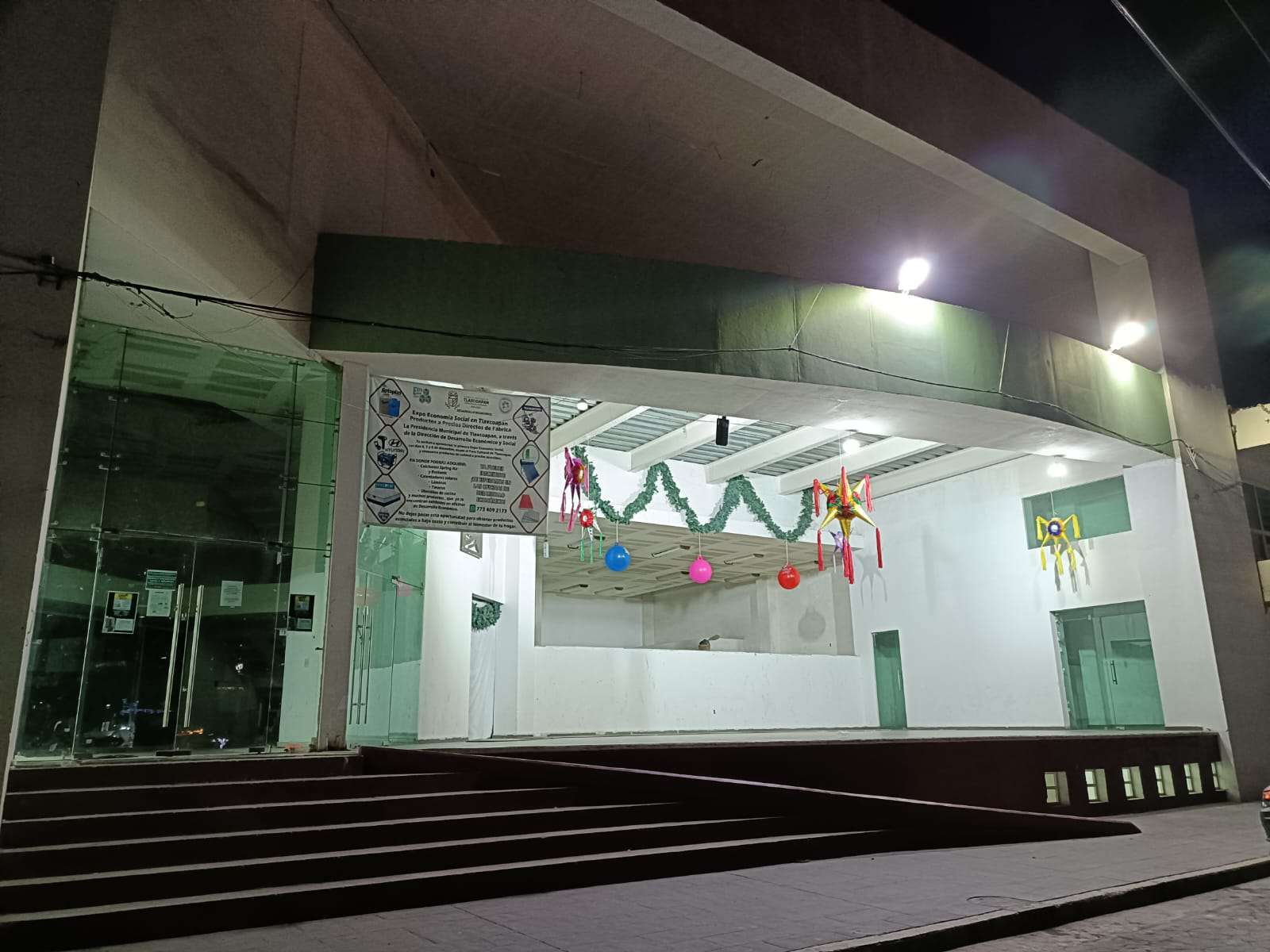 Ayuntamiento de Tlaxcoapan clausura paso al Centro Cultural