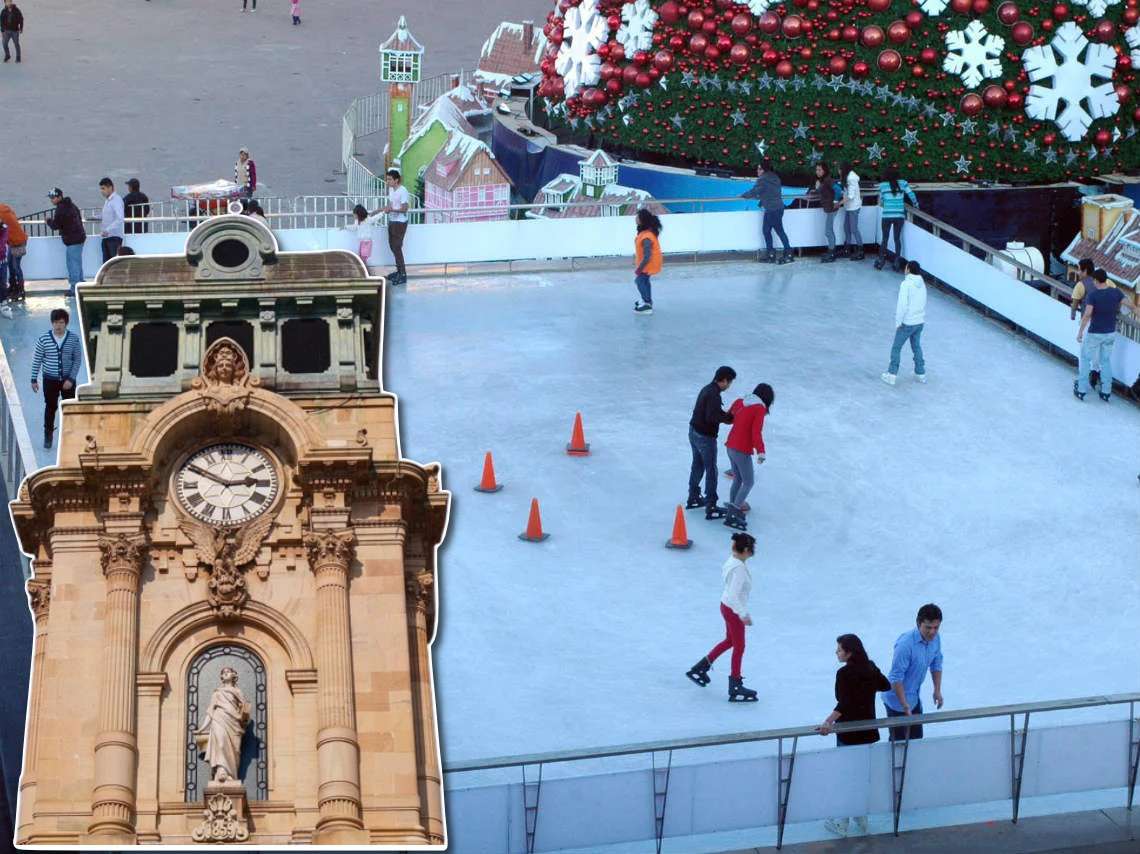 Pachuca: alcalde da a conocer fecha de inauguración de pista de hielo