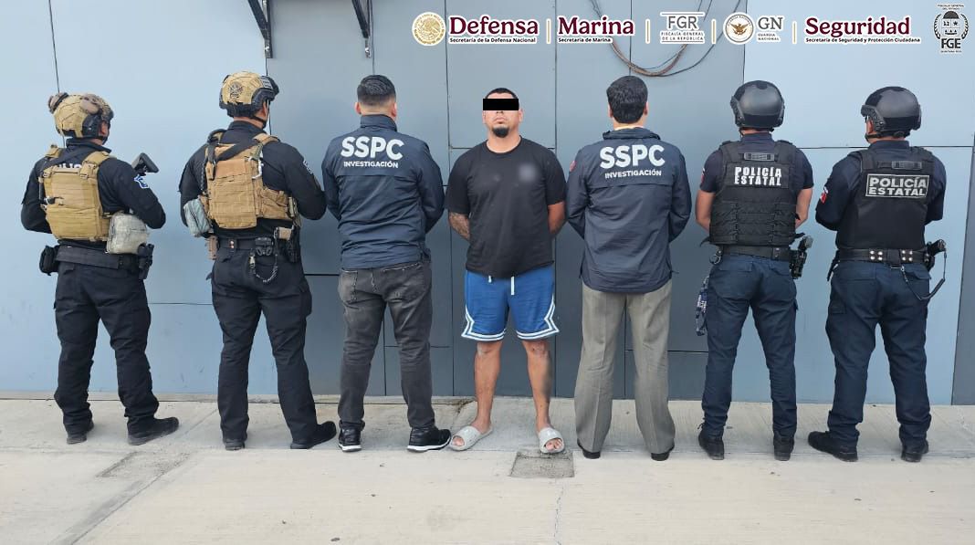 Detienen en Pachuca a “El Tigre”, líder criminal buscado en Quintana Roo