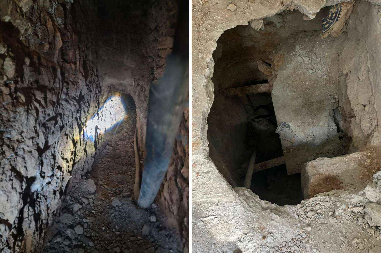 Descubren huachitúnel en Hidalgo: mil litros de hidrocarburo decomisados