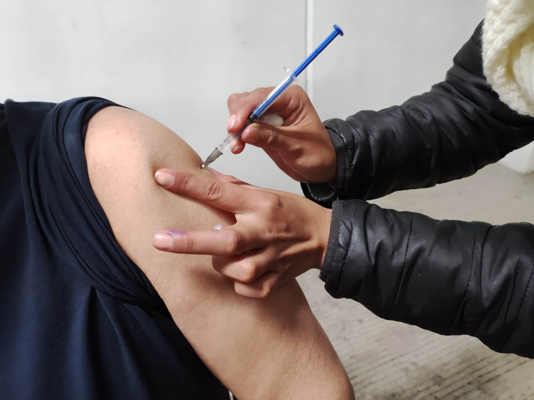 Vaccination Campaign Progress in Hidalgo: Covid-19 and Influenza