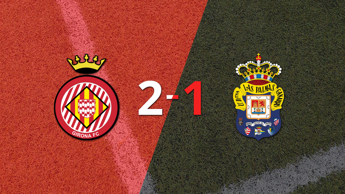 UD Las Palmas sufre una derrota 2-1 contra Girona