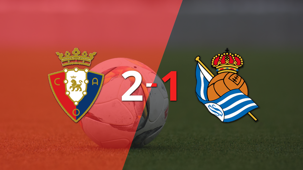 Doblete de Ante Budimir en el triunfo 2-1 de Osasuna frente a Real Sociedad