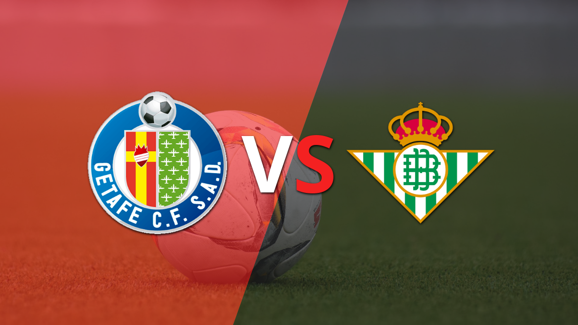 Betis visita a Getafe por la fecha 25