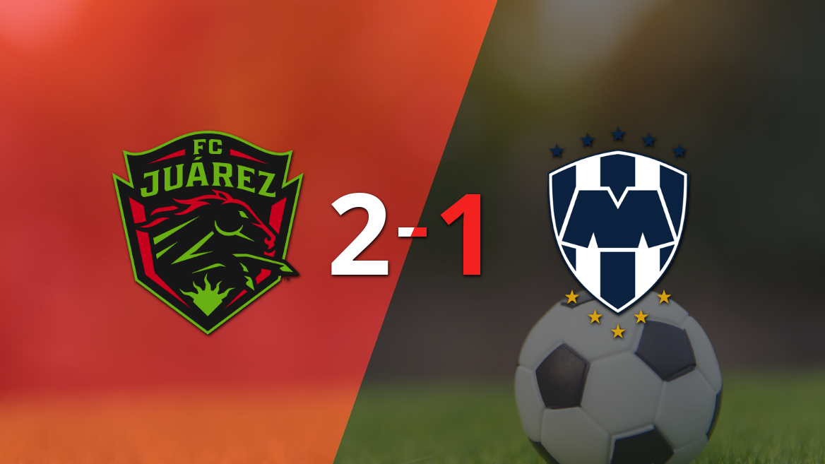 Con un gol agónico, FC Juárez venció a CF Monterrey por 2 a 1