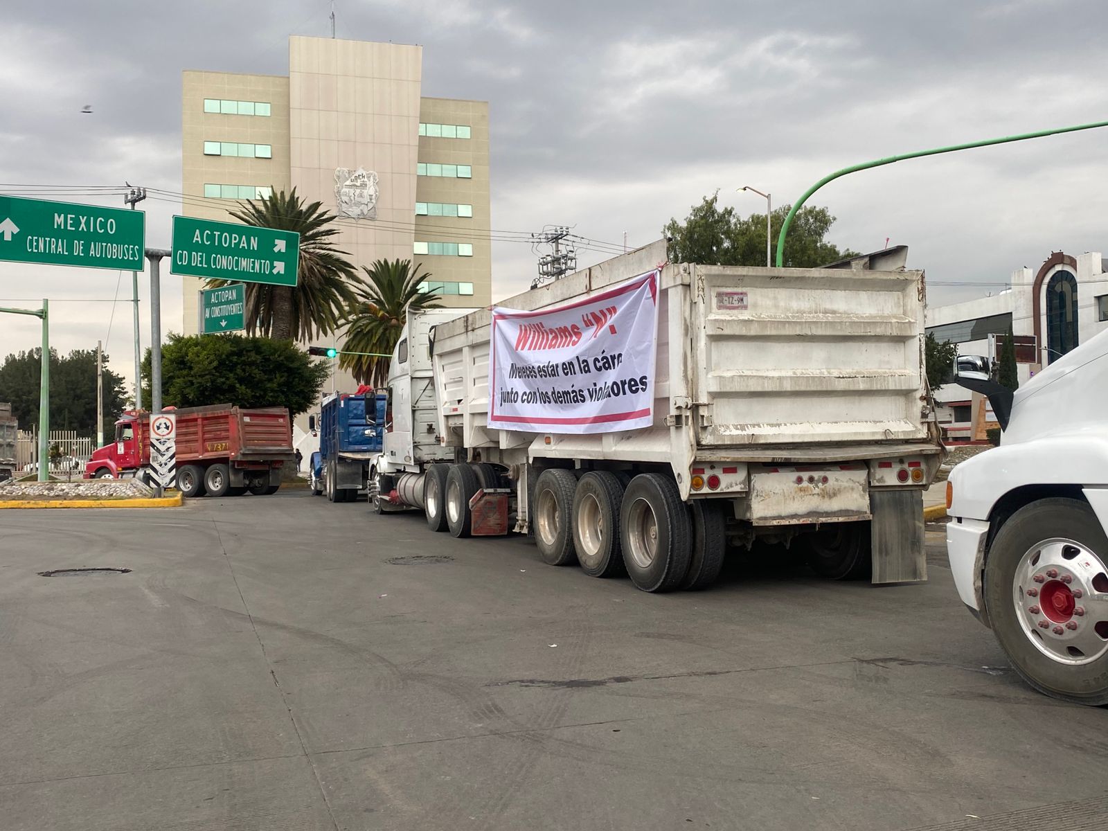 ACTUALIZACIÓN. Estos son los bloqueos en Pachuca reportados hasta ahora