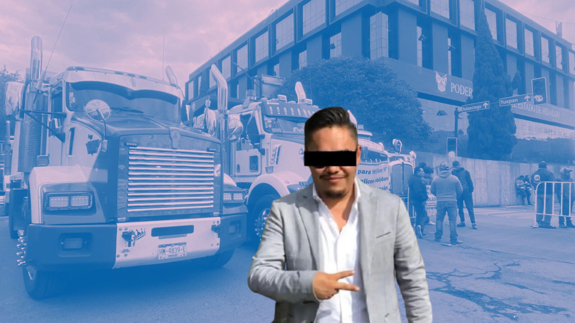Bloqueos en Pachuca: transportistas exigen justicia por caso Willy Trejo