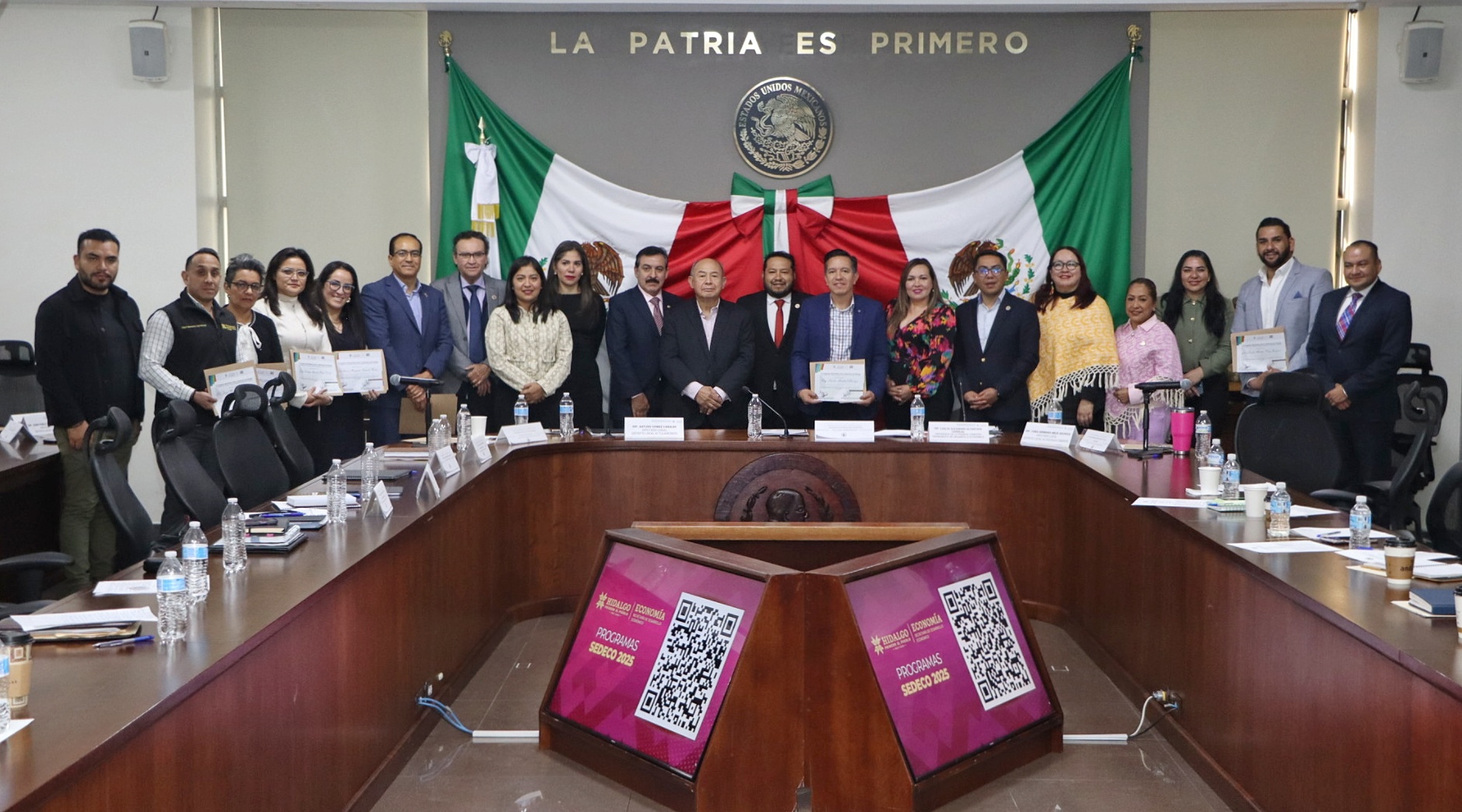 Sedeco presenta programas para fortalecer la economía en Hidalgo