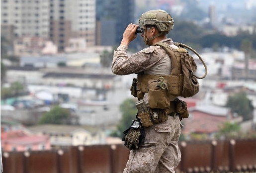 El Pentágono enviará otros mil 500 soldados a la zona limítrofe en apoyo al cerco migratorio