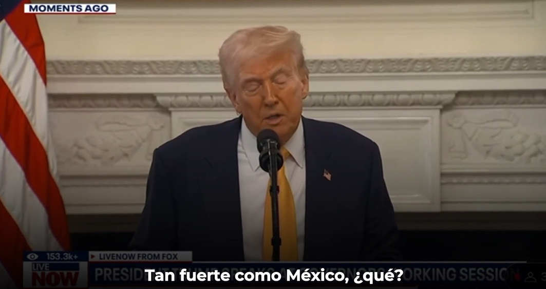 Trump vuelve a reconocer Claudia Sheinbaum por campaña contra el fentanilo: “Esta vez aprendí algo”