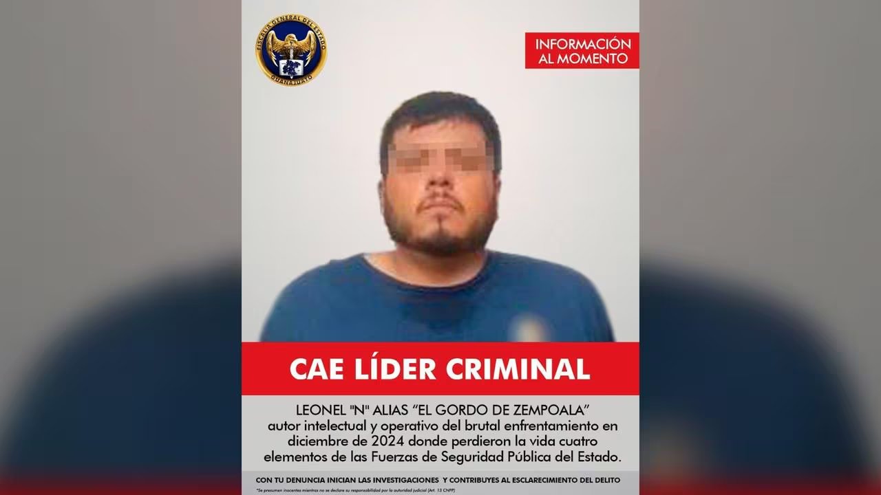 Detienen a ‘El Gordo de Zempoala’ líder huachicolero