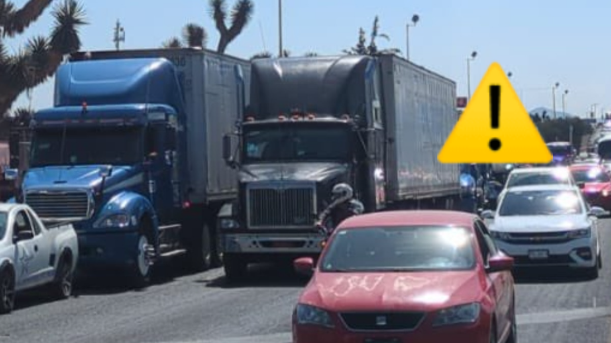 México-Pachuca: Megamarcha de transportistas hacia la CDMX afectará estas vialidades
