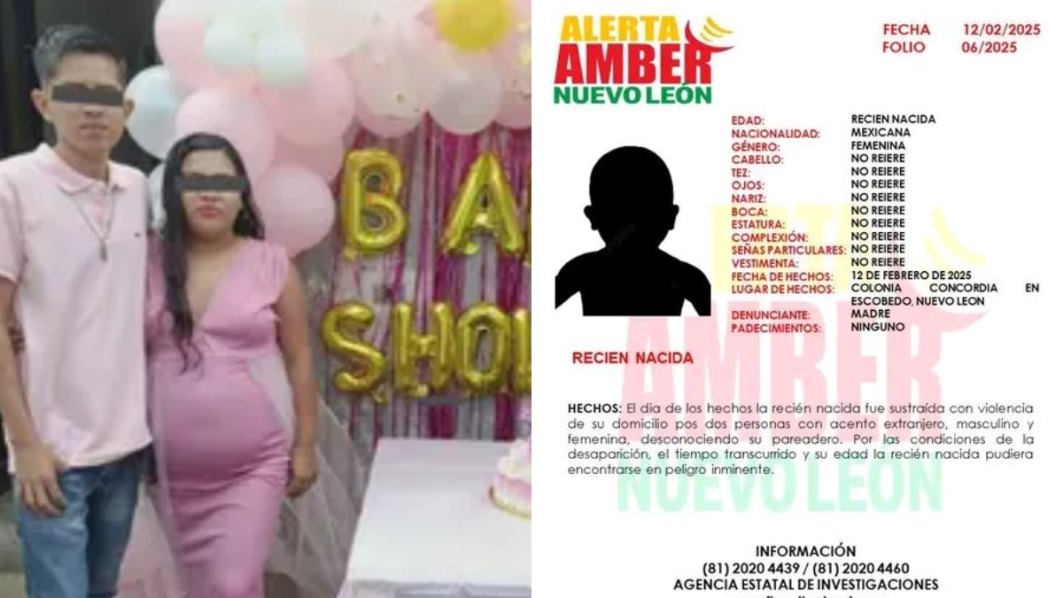 Mujer inventó robo de bebé en NL; no estaba embarazada y hasta celebró un baby shower