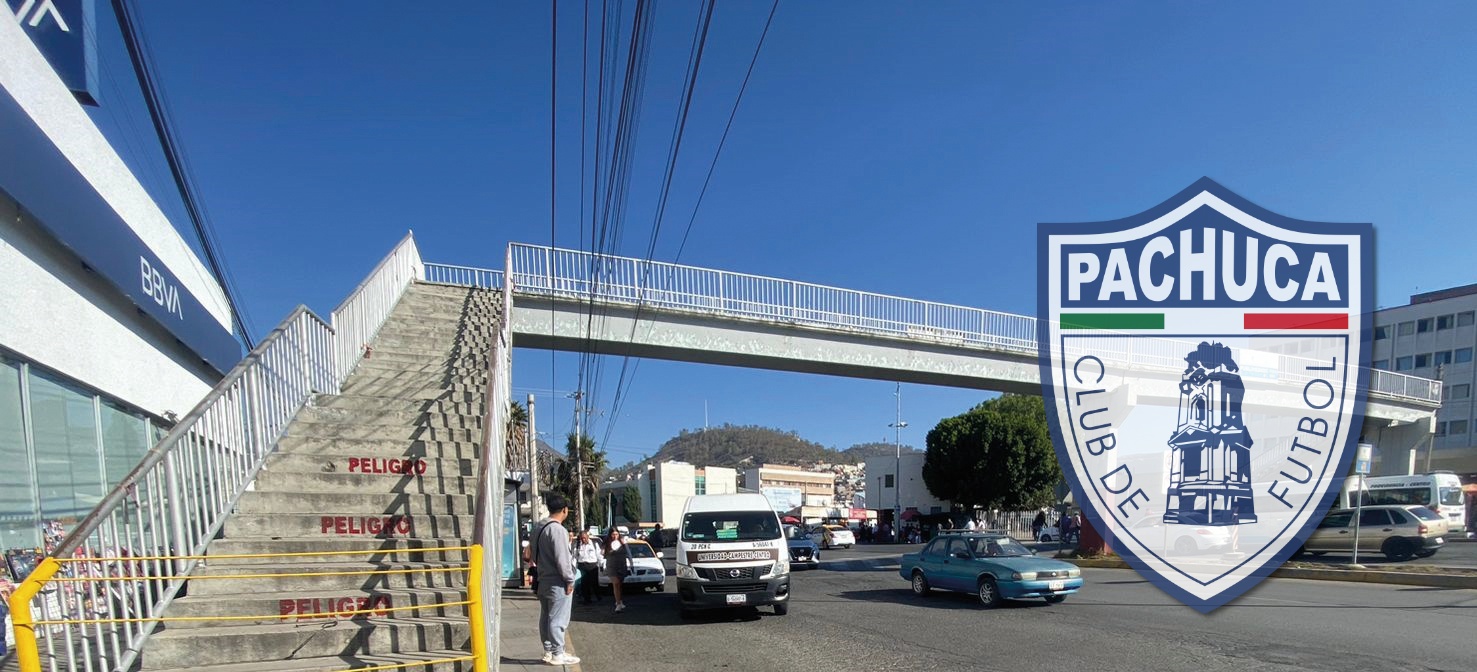 Empresa de publicidad ligada a Tuzos daña puentes peatonales