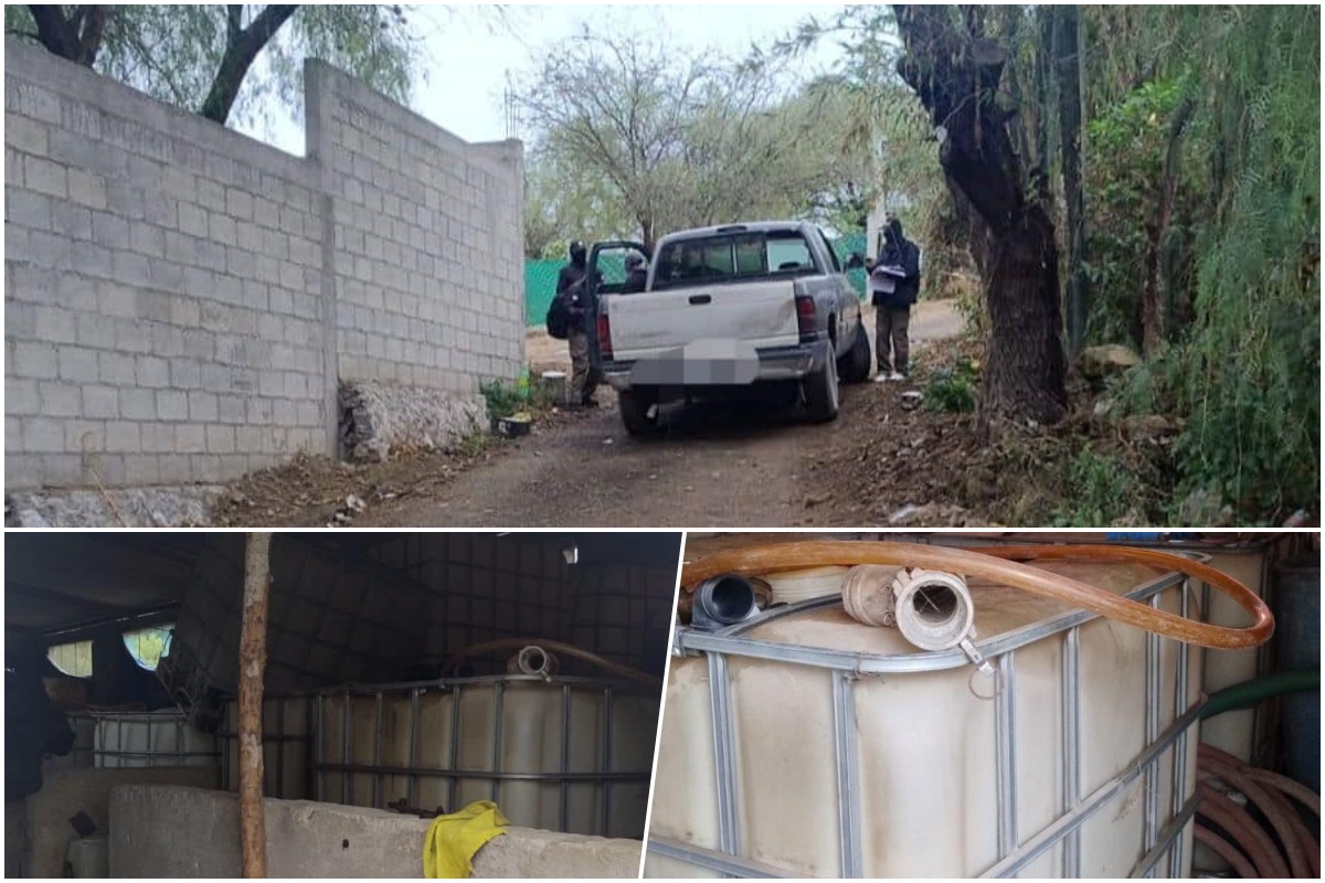 Tula: desmantelan red de huachicol; aseguran armas y toma clandestina