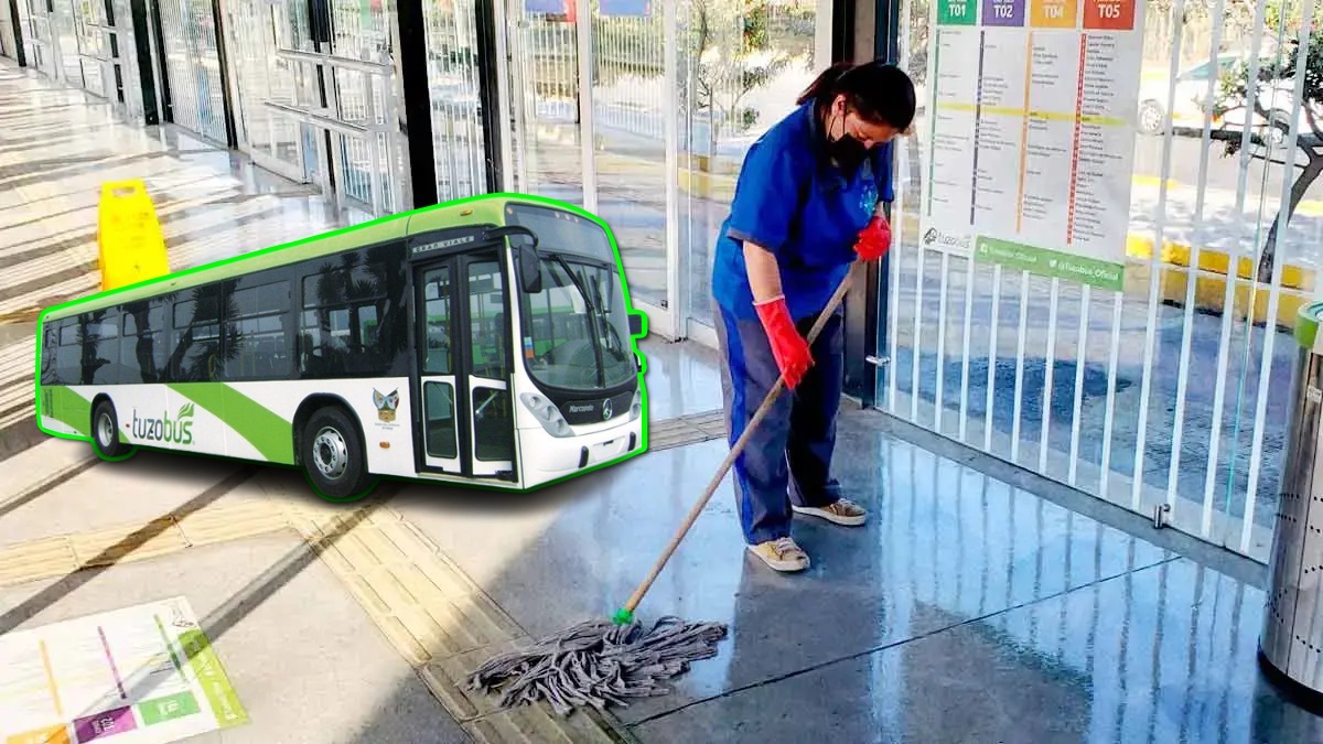 Tuzobús contrató servicio de limpieza pero no comprueba el gasto