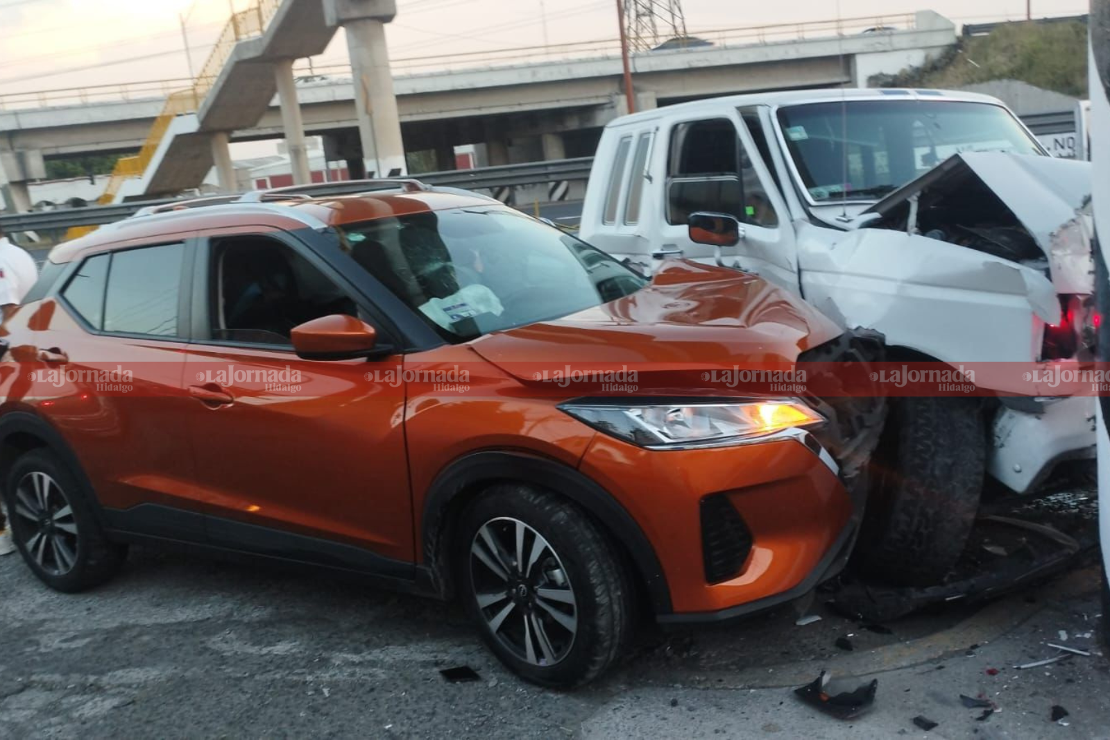 Fuerte accidente en la México-Pachuca afecta la circulación