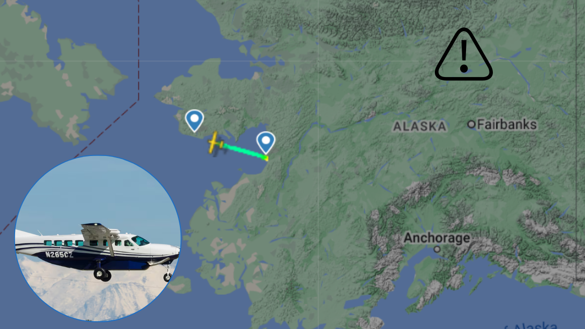 El Cessna Caravan de Bering Air desapareció mientras volaba de Unalakleet a Nome, Alaska.
