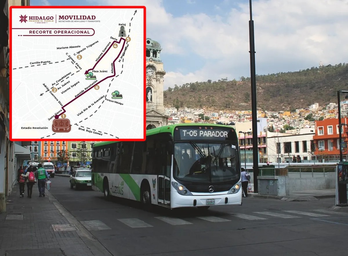 Carnaval Hidalgo 2025: ajustes en rutas de Tuzobús y combis por desfile en Pachuca este viernes