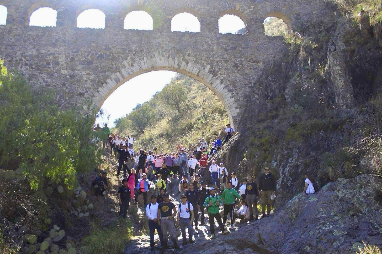 Inauguran ruta de senderismo en Pachuca para promover el turismo y la salud