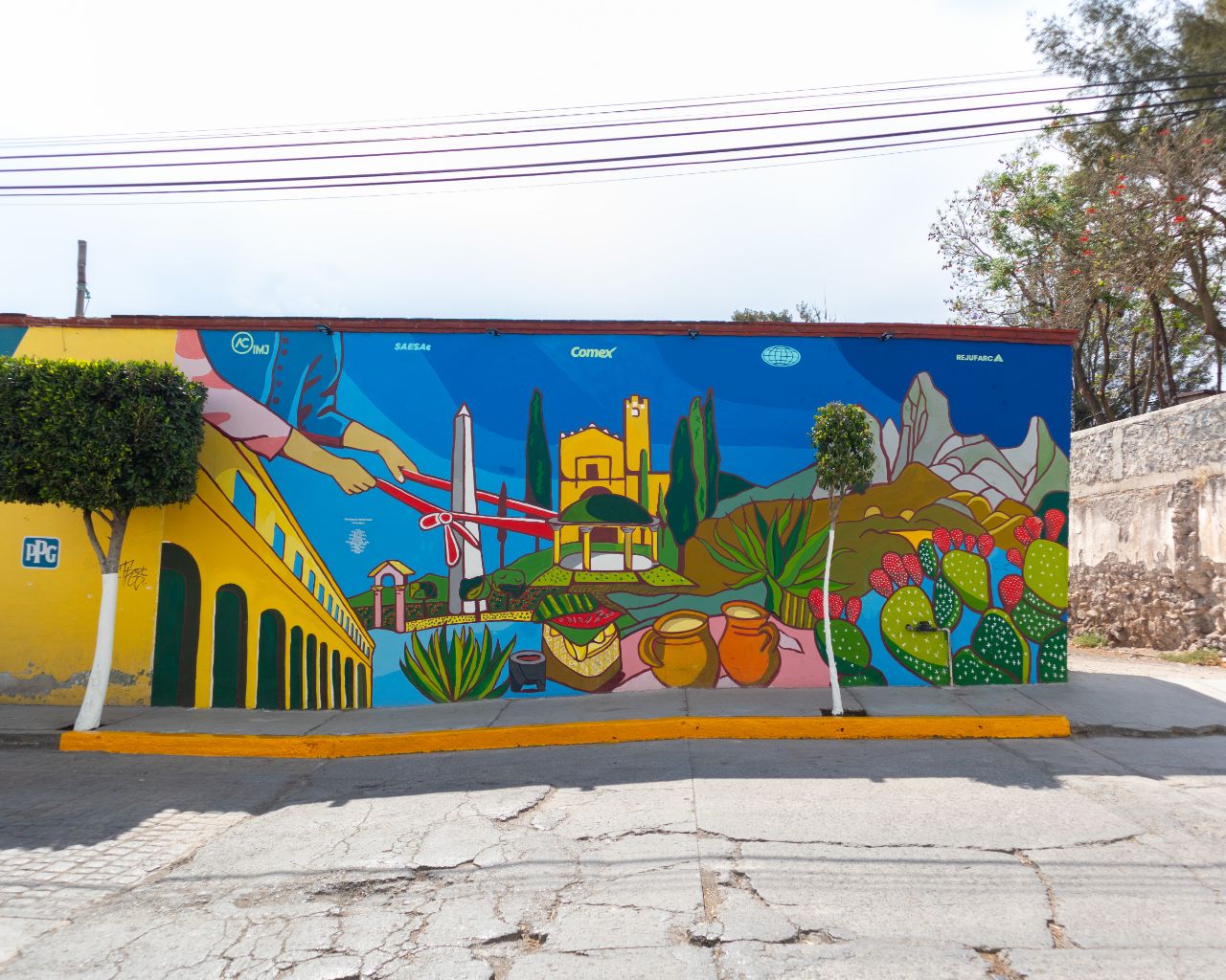Nuevo mural actopense revitaliza espacio urbano 