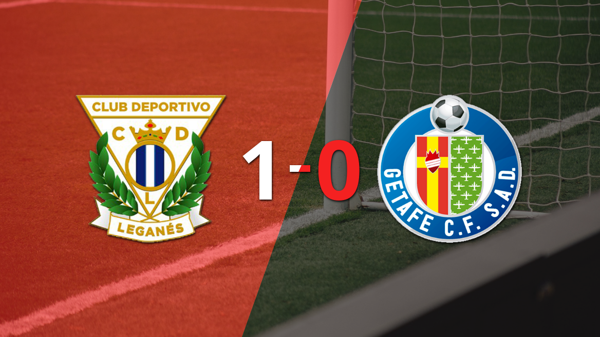 Getafe perdió 1-0 ante Leganés por un gol agónico