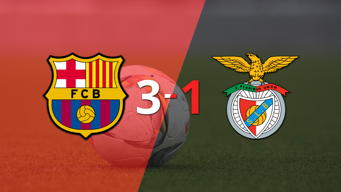 Barcelona vence a Benfica y pasa a Cuartos de Final