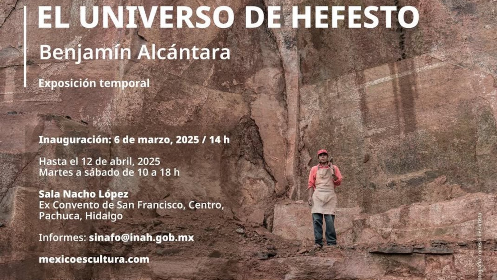 Exposición temporal “El Universo de Hefesto” de Benjamín Alcántara en la Fototeca Nacional