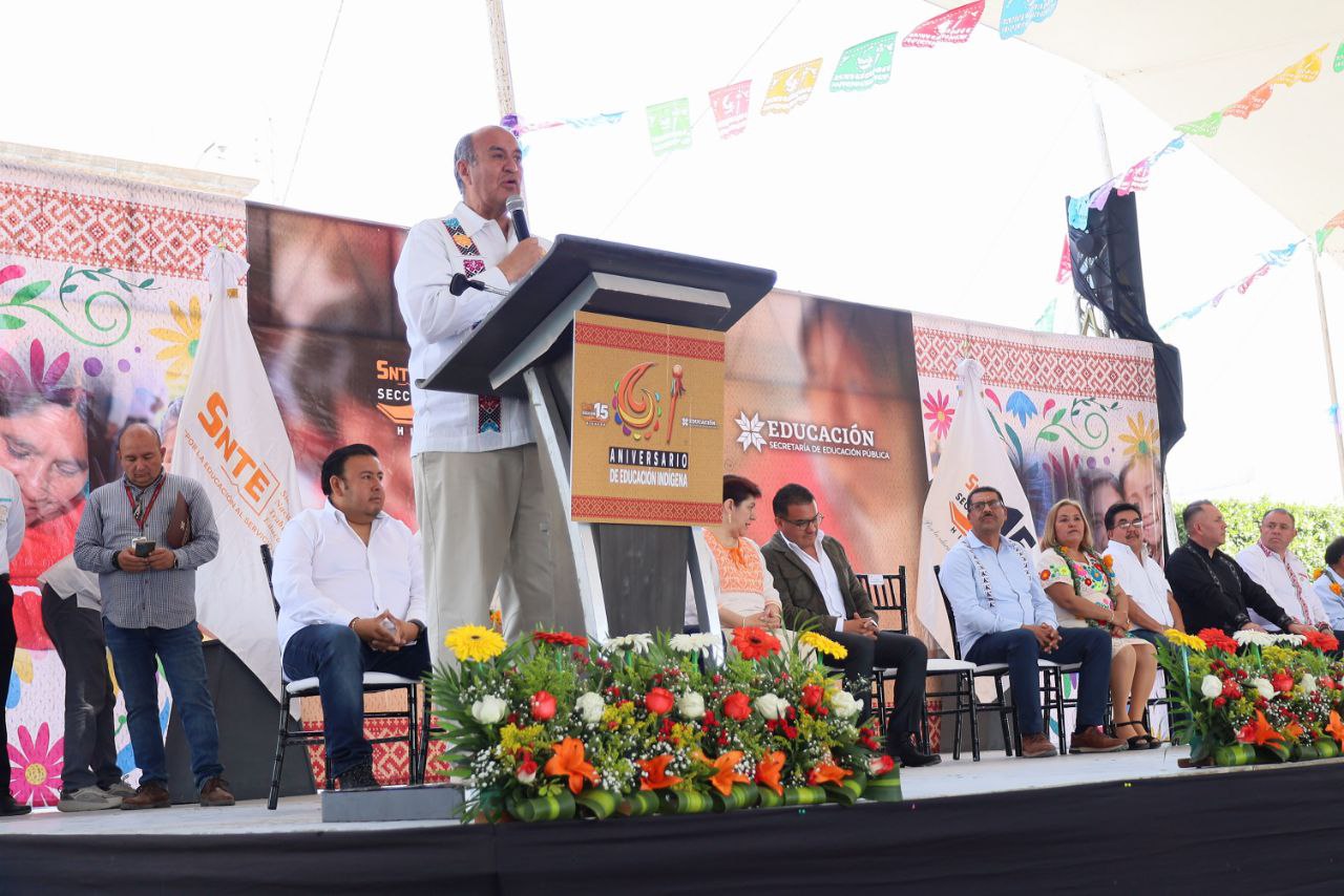 Conmemoran 61 años dela educación indígena