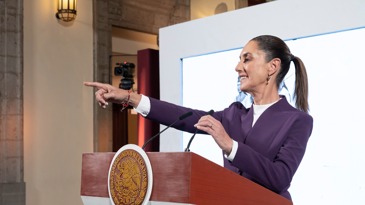 Así anunció Claudia Sheinbaum acuerdo con Trump para suspensión de aranceles.
