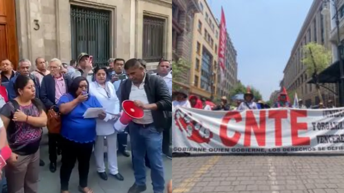 Sigue en pie el paro laboral y plantón en el Zócalo en CDMX: CNTE