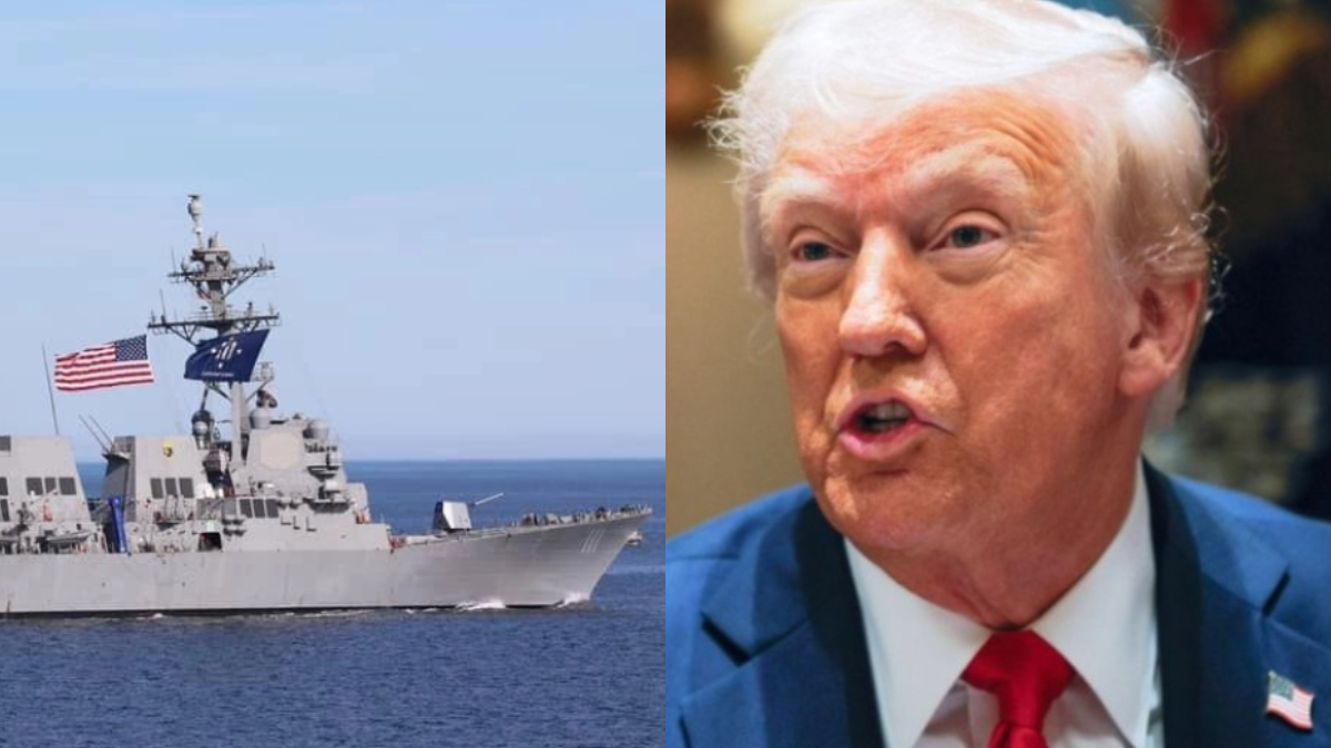 Trump lanza buque de guerra para reforzar frontera con México en el Pacífico contra migrantes