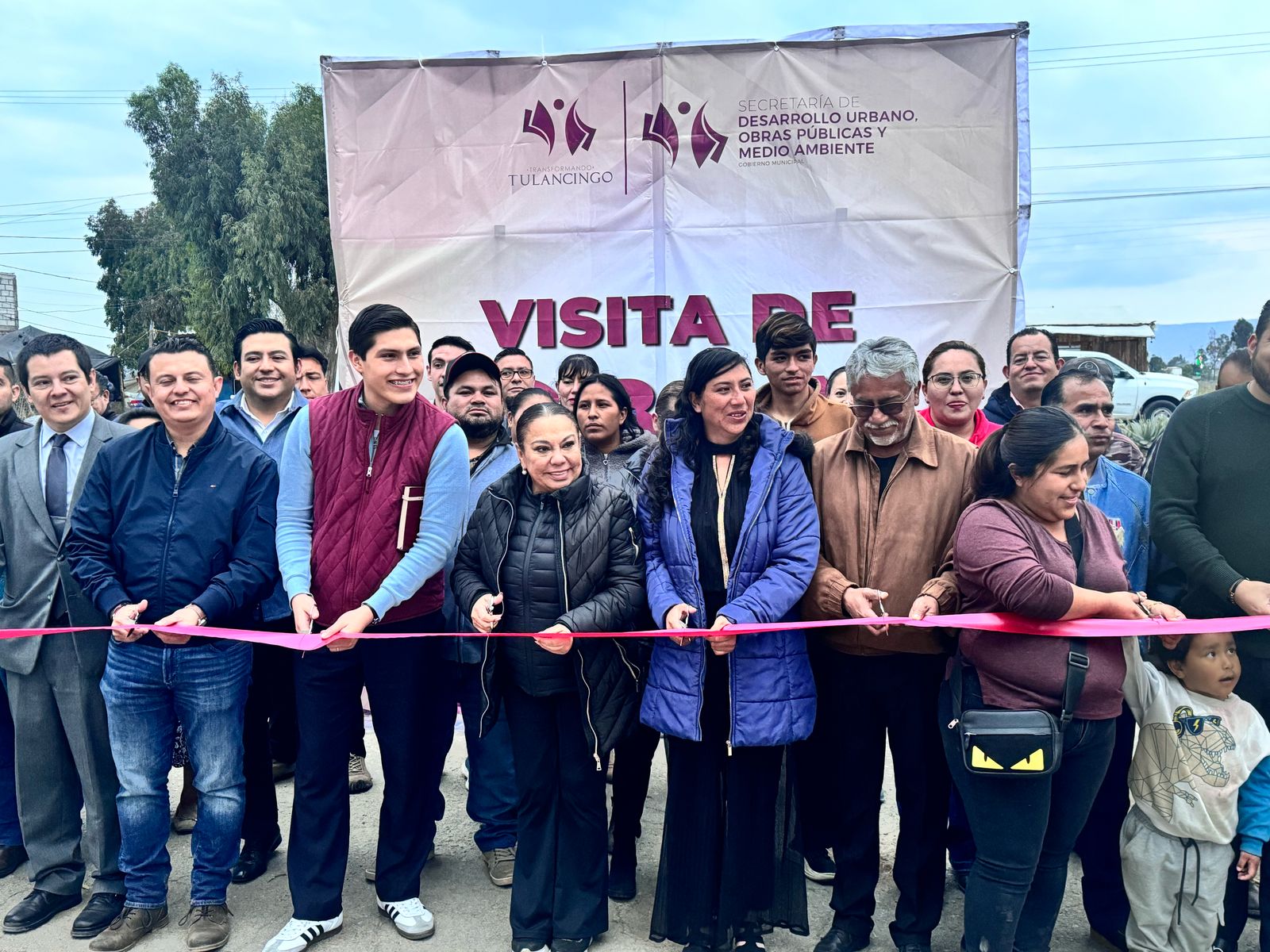 Inauguran drenaje pluvial y revestimiento de canal en Tulancingo