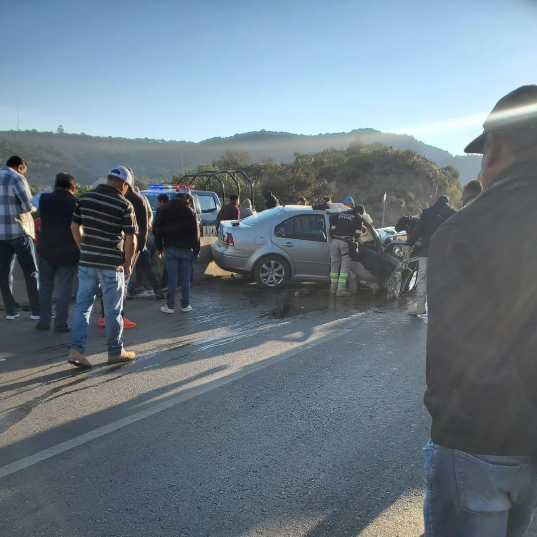 Percance vial afecta circulación en el Corredor de la Montaña
