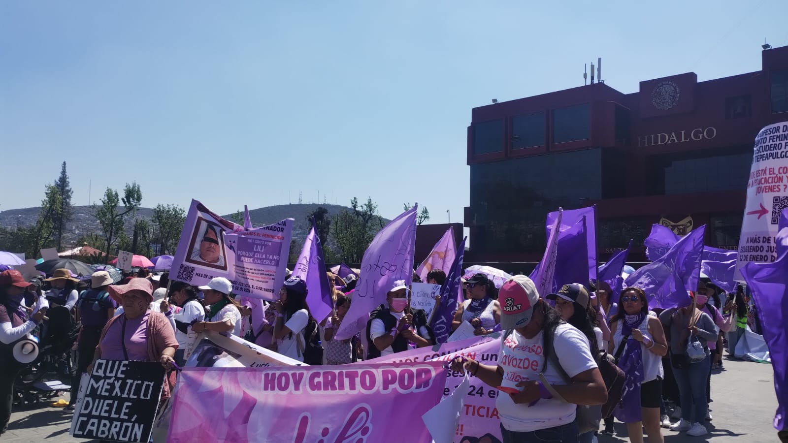 CDHEH inicia queja de oficio por agresiones en la marcha del 8M