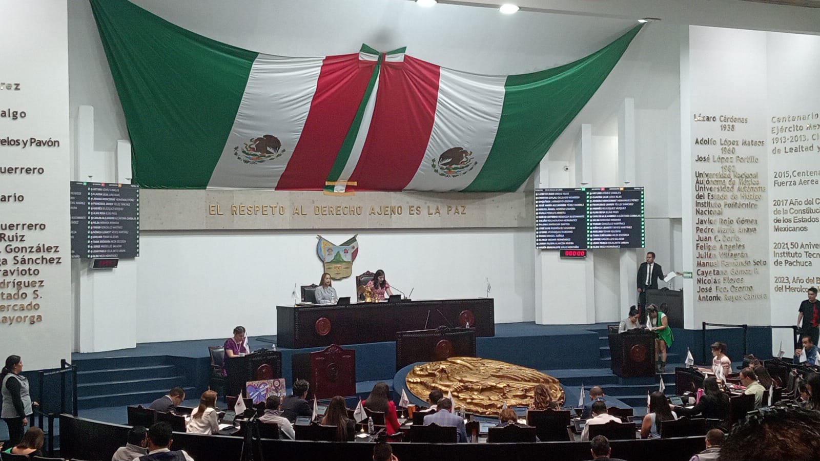 Remodelación del pleno del Congreso incluirá ampliación