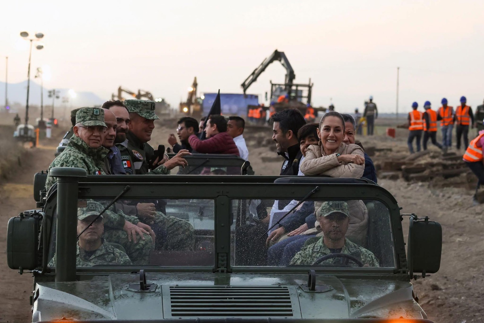 Claudia Sheinbaum inicia obras del Tren México-Pachuca en Zempoala