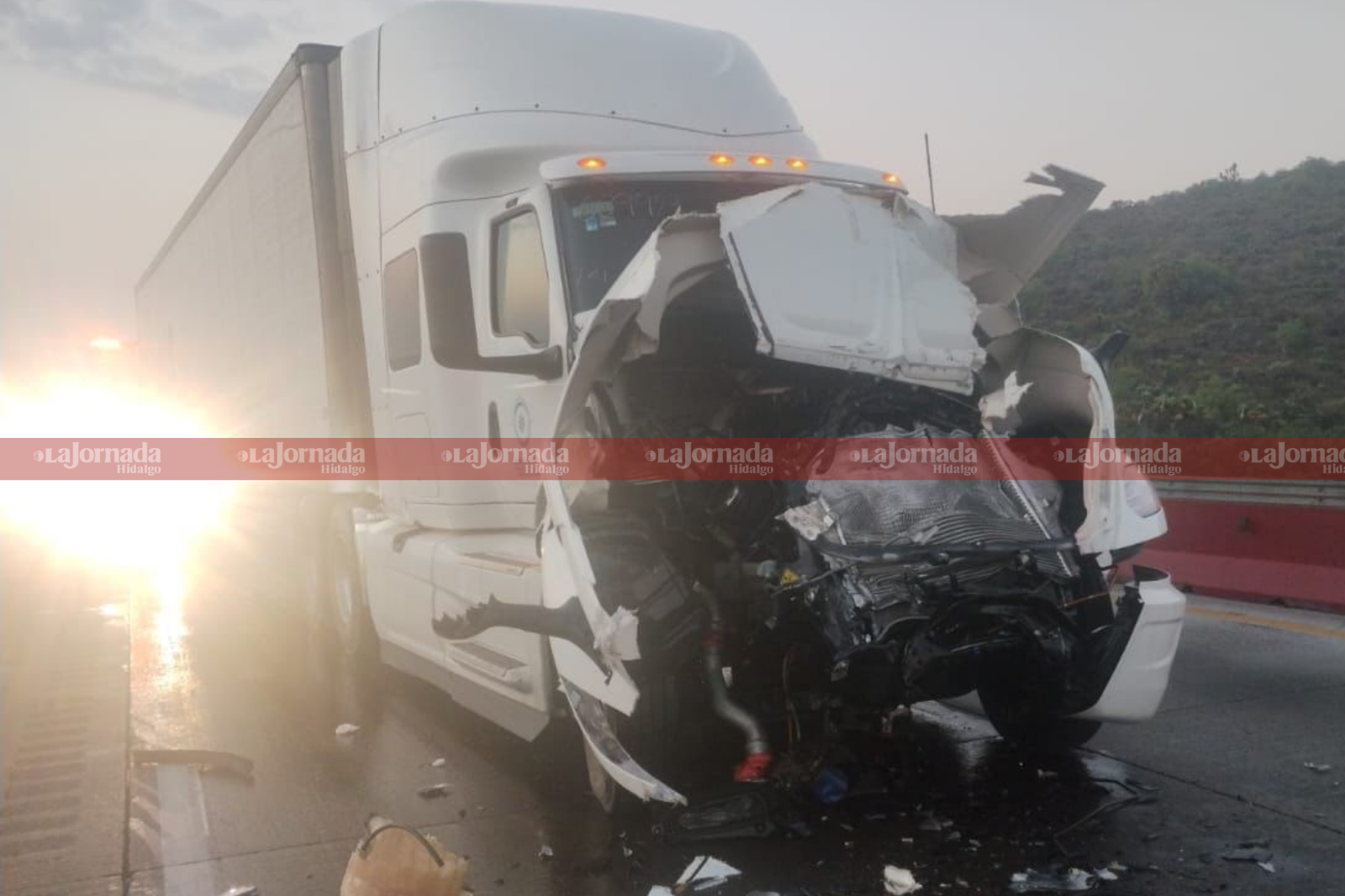 Incidente en la autopista Arco Norte afecta la circulación. ¡Toma precauciones!