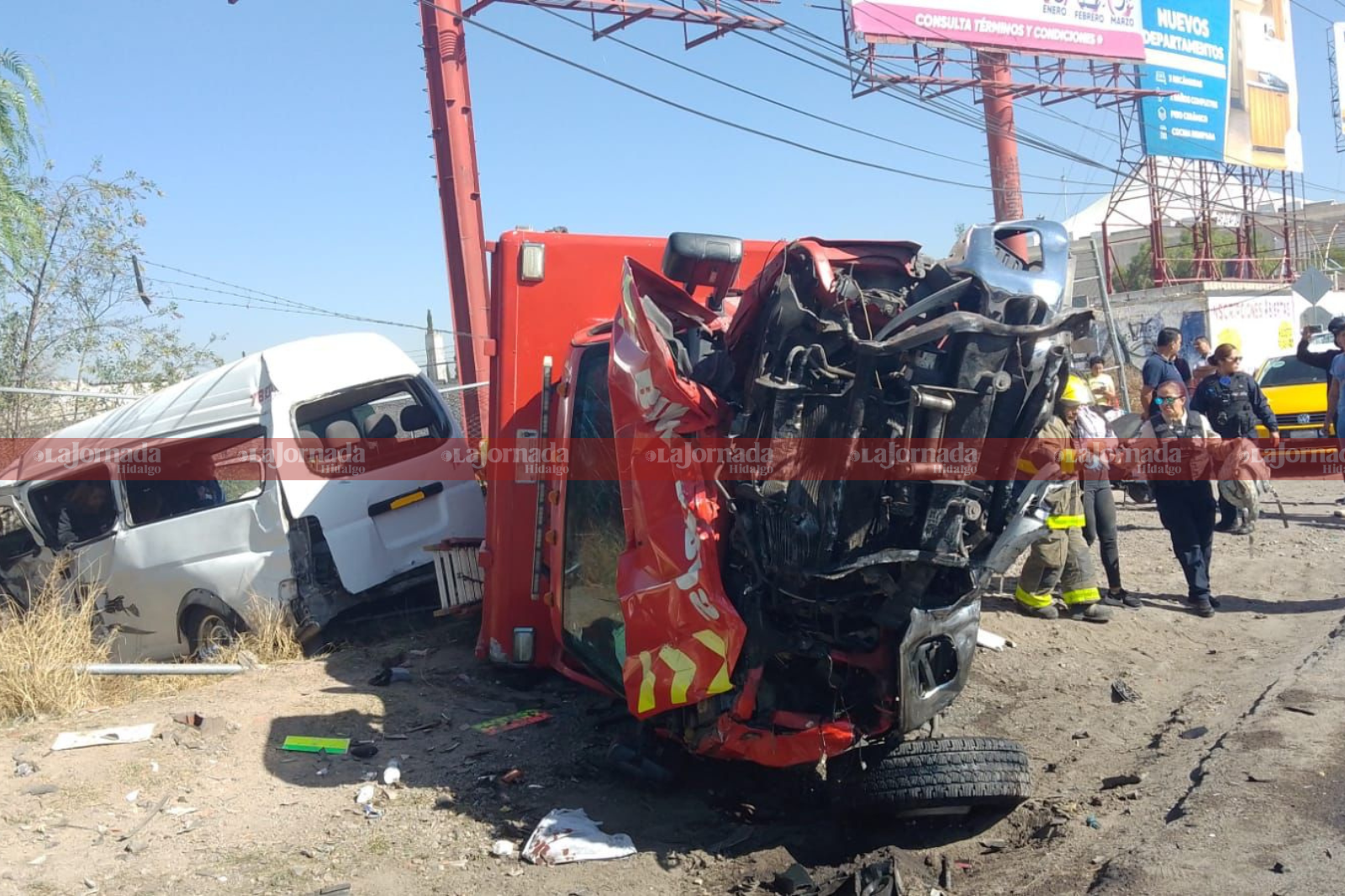 Accidente en la México-Pachuca: 5 lesionados