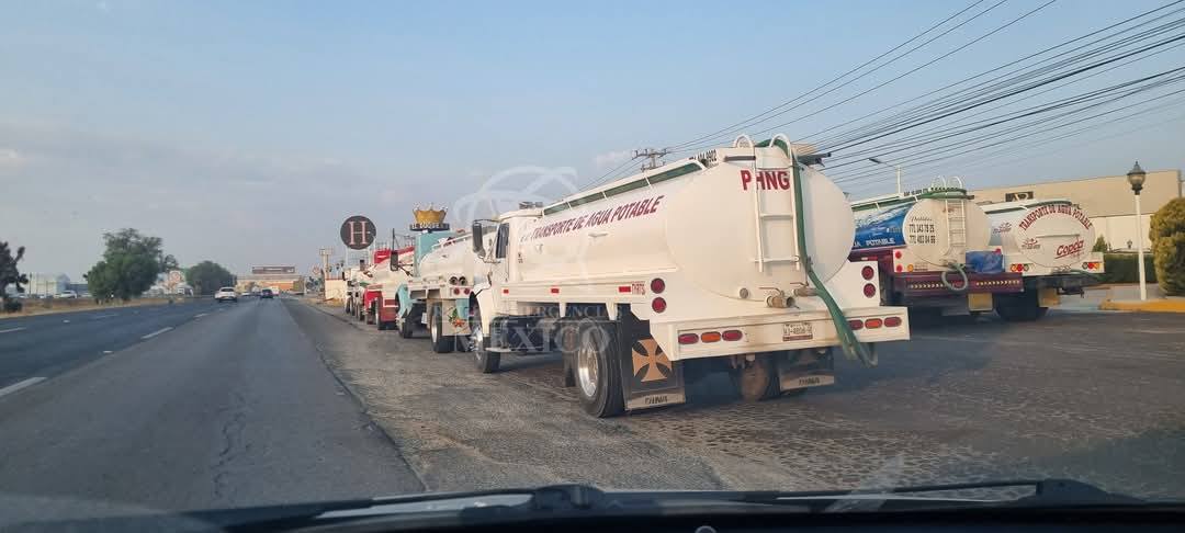 ¿Bloqueo en la México-Pachuca? Transportistas se movilizan