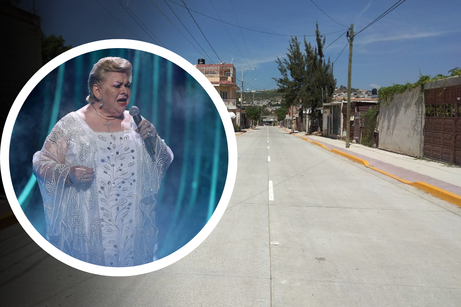 Nombran calle en honor a Paquita la del Barrio en Hidalgo