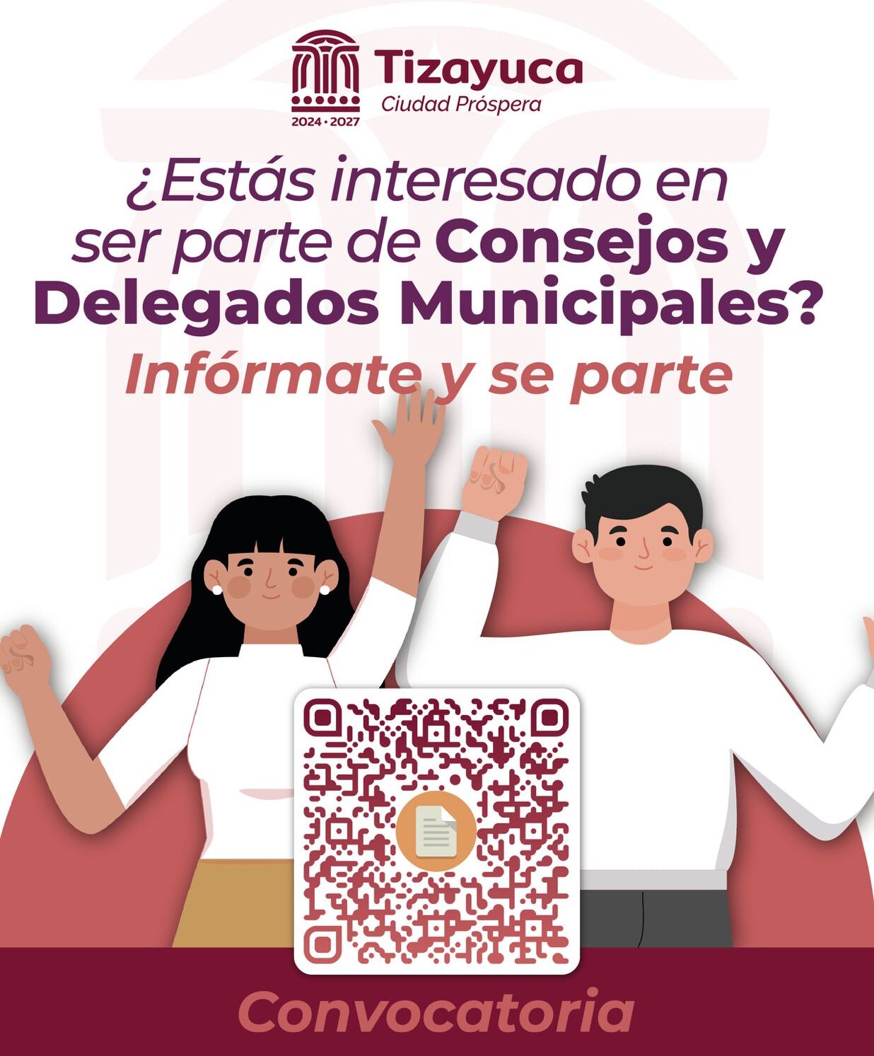 Tizayuca: Abren convocatoria para elección de Consejos  de Colaboración y Delegados Municipales