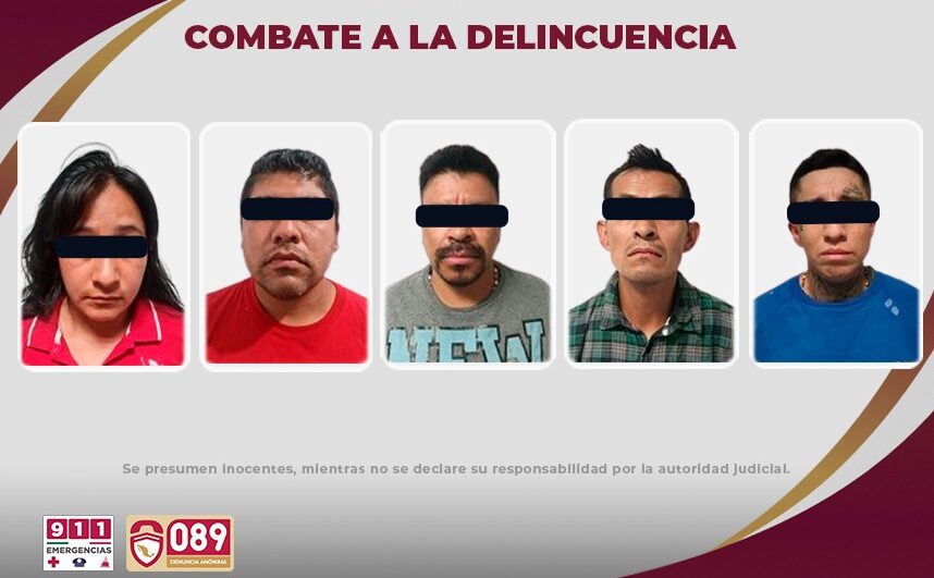 Cae banda ‘Los Peñafiel’: robaban autos en Hidalgo y Edomex