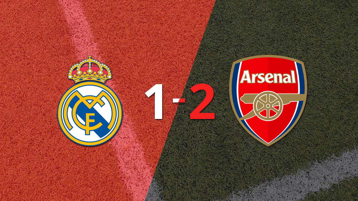 Arsenal venció a Real Madrid con gol agónico y se clasificó a Semifinales